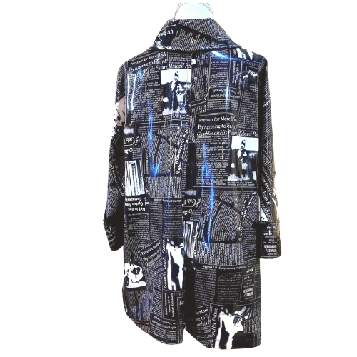 Newspaper Raincoat