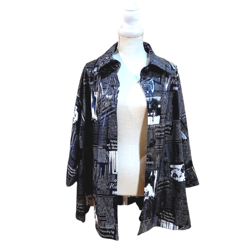 Newspaper Raincoat