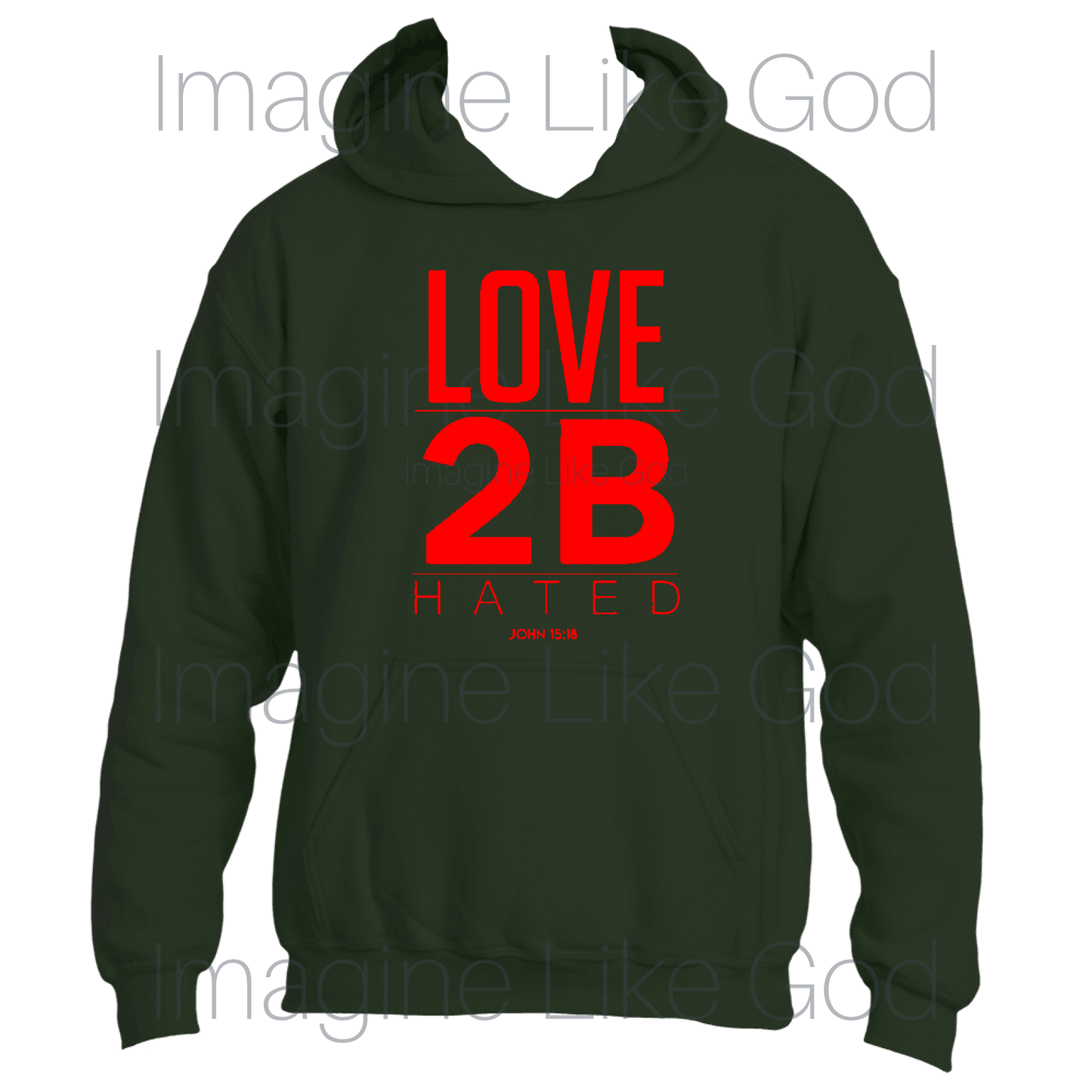 Men's Love 2B Hated Hoodie