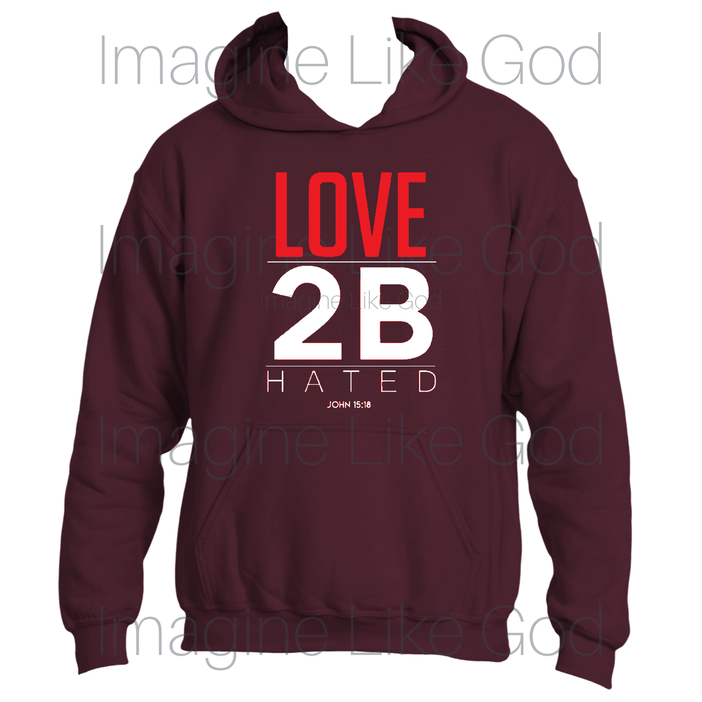 Women's Love 2B Hated Hoodie