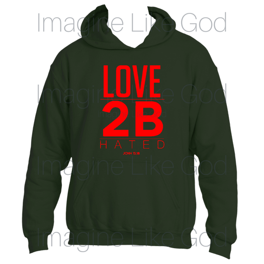 Men's Love 2B Hated Hoodie