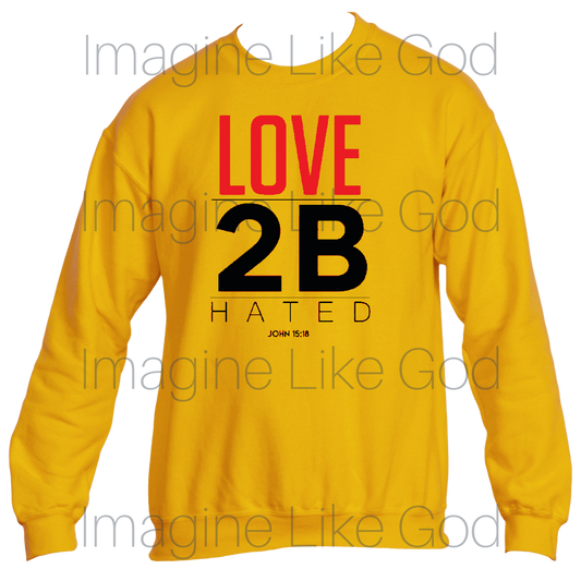 Men's Love 2B Hated Crew Sweatshirt